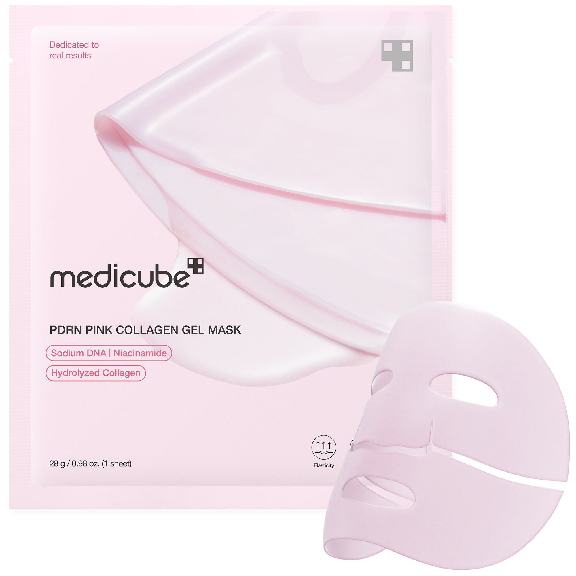 Salmon PDRN Pink Collagen Jelly Gel Mask - 1EA
